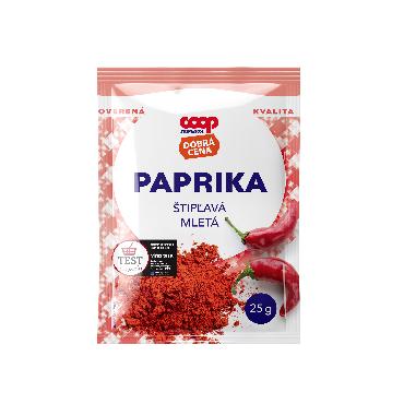 COOP Paprika štipľavá 25g DC
