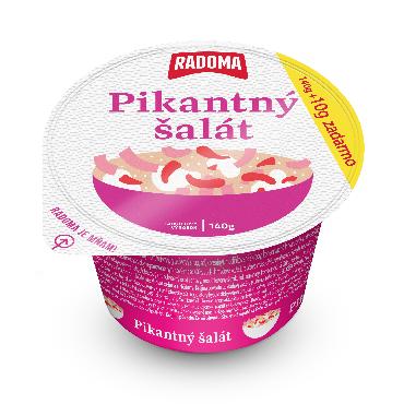 Šalát pikantný 140g+10g zadarmo