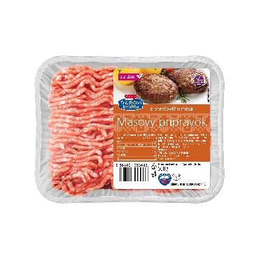 COOP Prípravok mäsový z bravčového mäsa 500g TK