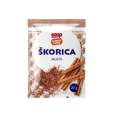COOP Škorica mletá 20g DC